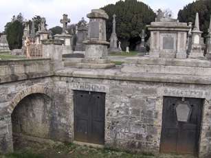 Glasnevin Cemetery in Dublin.