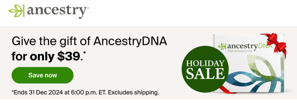 Ancestry DNA USA Xmas 2024