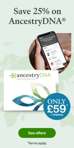 AncestryUK DNA advert