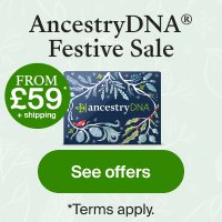 AncestryUK DNA advert